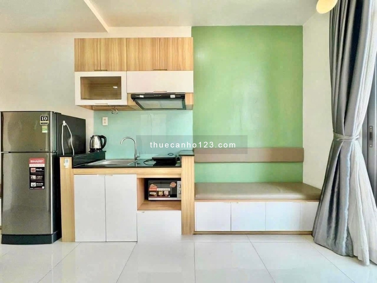 Cho thuê chdv 40m2 full nội thất ở Nguyễn Văn Đậu Q. Bình Thạnh