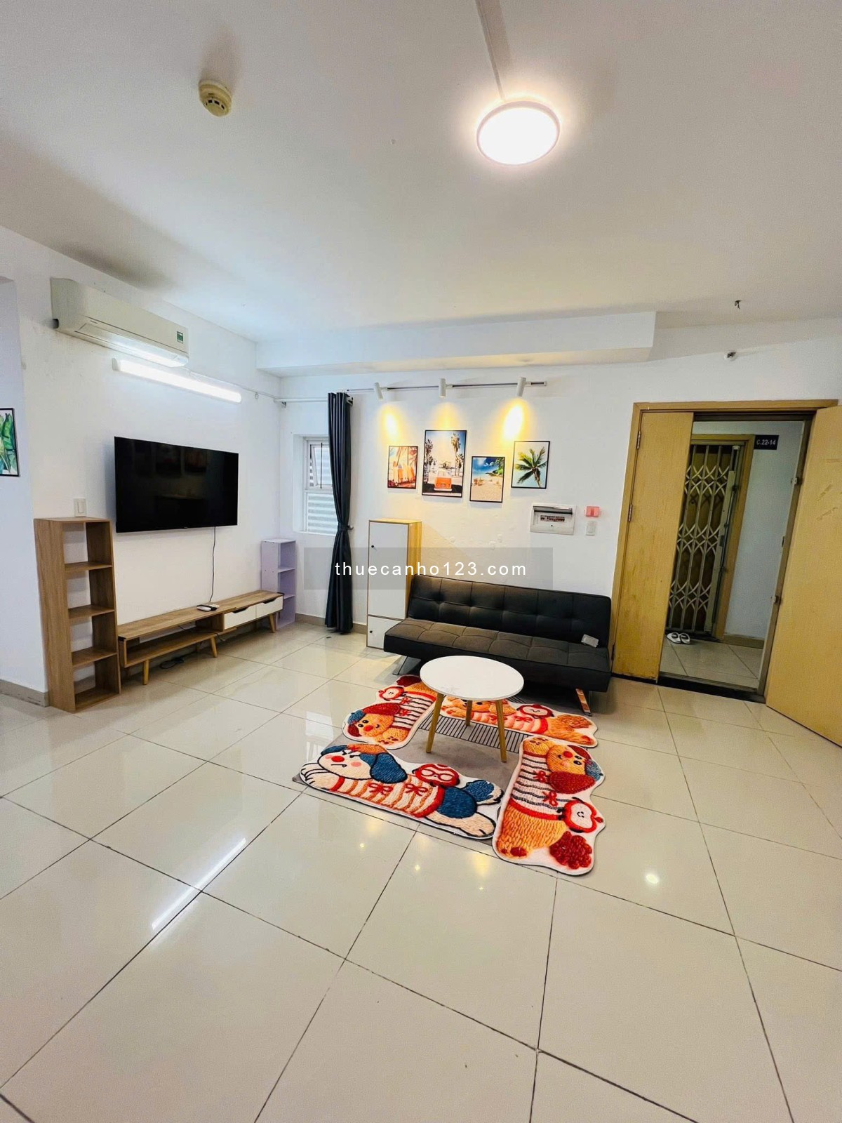 C/c Phúc Yên, Phan Huy Ích, 107m2, 3PN, 2WC, Nội thất, 11tr/th.