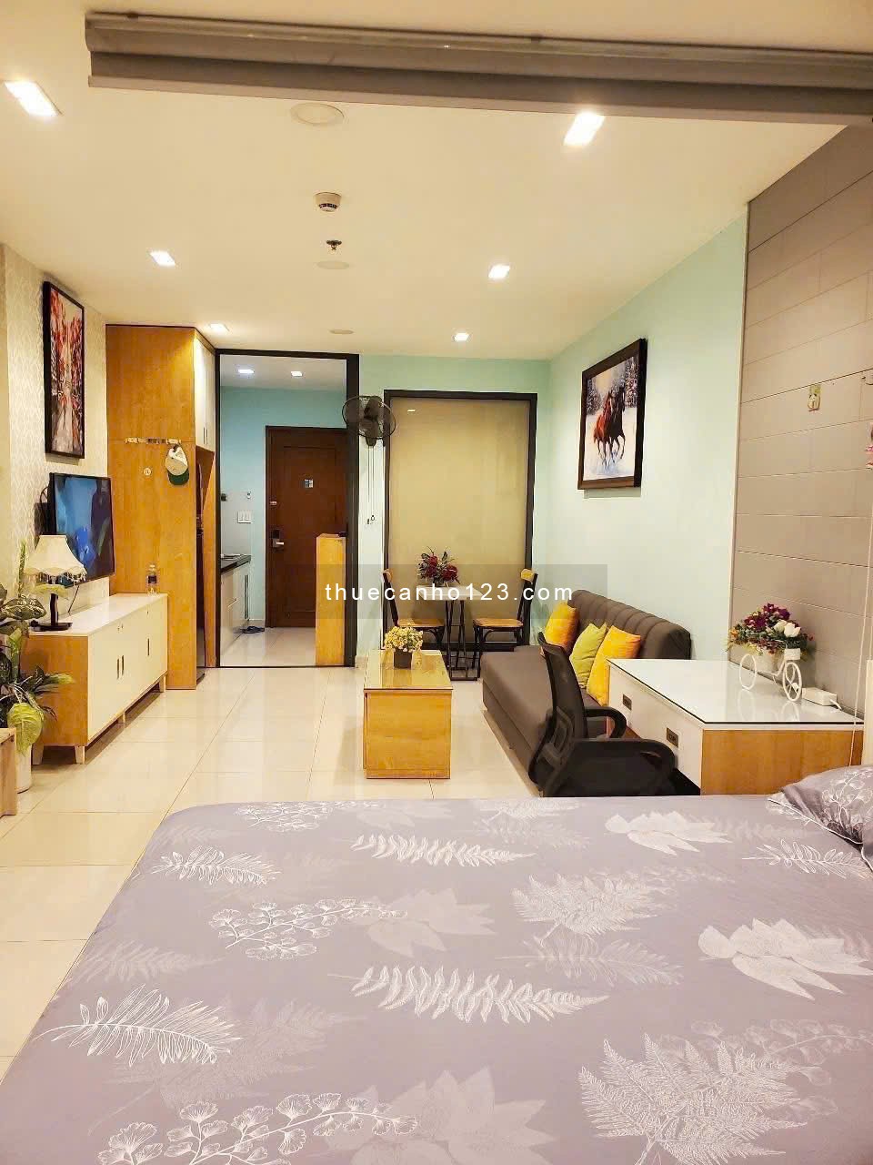 C/c Sky Center, Phổ Quang, P2, TB: 1p ngủ, NT, dang Offictel, 11tr5/th.