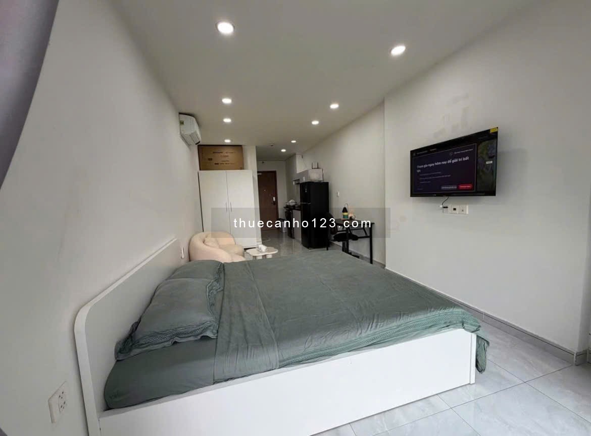 Chung cư Sky Center, dạng office, Nội thất, 45m2, 1PN, 11tr5/th.