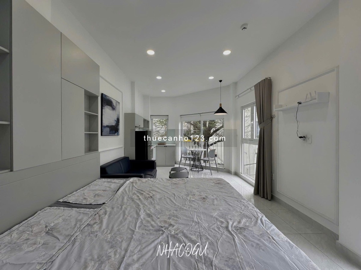 Cho thuê studio cửa sổ, Tân Bình – Gần sân bay Tân Sơn Nhất, E-Town Cộng Hòa, ĐH Học viện Hàng không