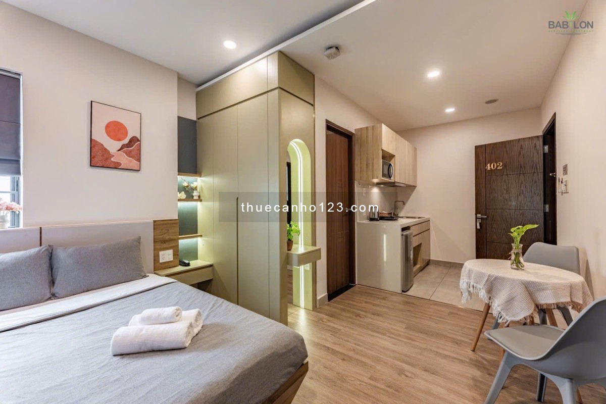 Studio – Full nội thất – Sang trọng & ấm cúng – Quận 1