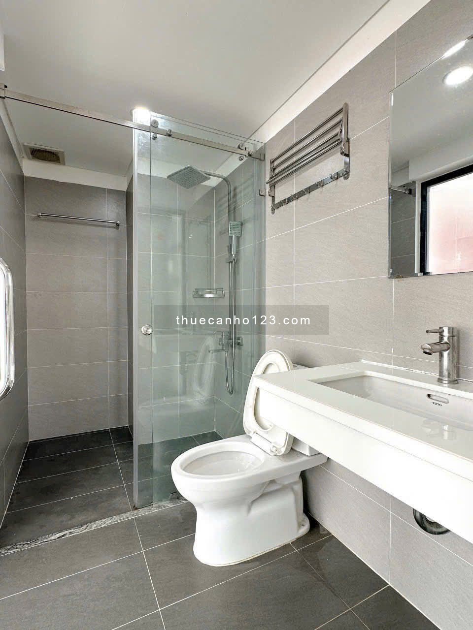 Cho thuê chdv 40m2 full nội thất có ban công ở Nơ Trang Long Q. Bình Thạnh