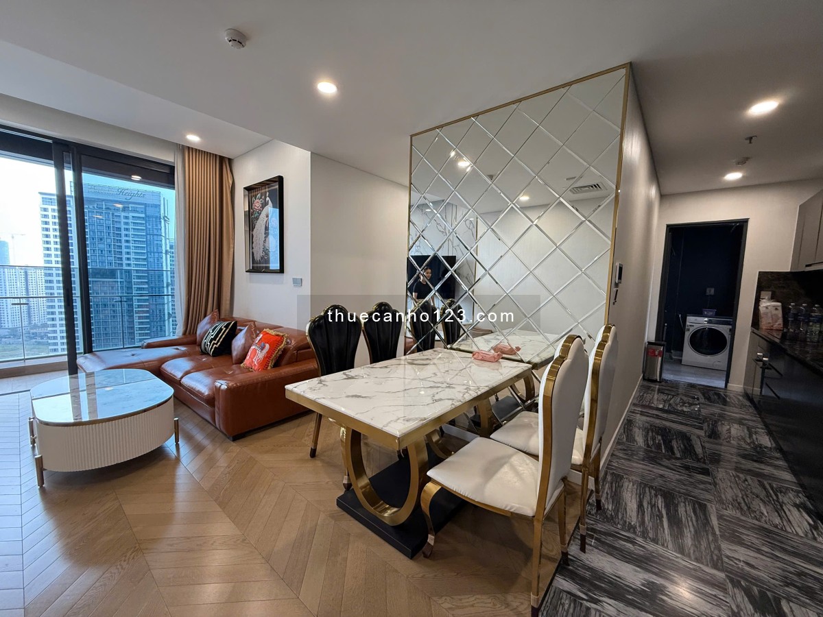 Trống sẵn Căn hộ 2 phòng ngủ 77m2, Nội thất cơ bản, tại Lumiere Riverside