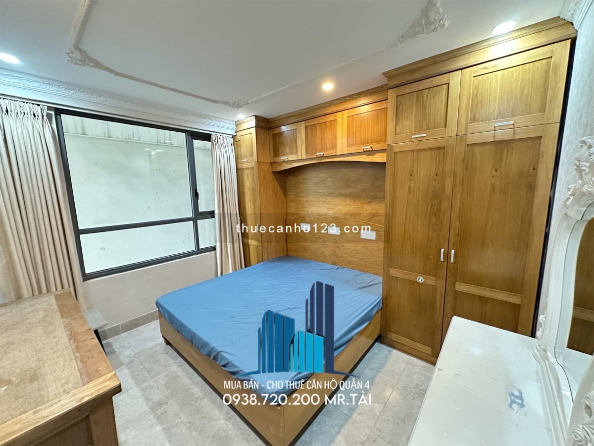 Cho thuê căn hộ 2PN - 2WC The Gold View – Quận 4, 16,5 triệu/th