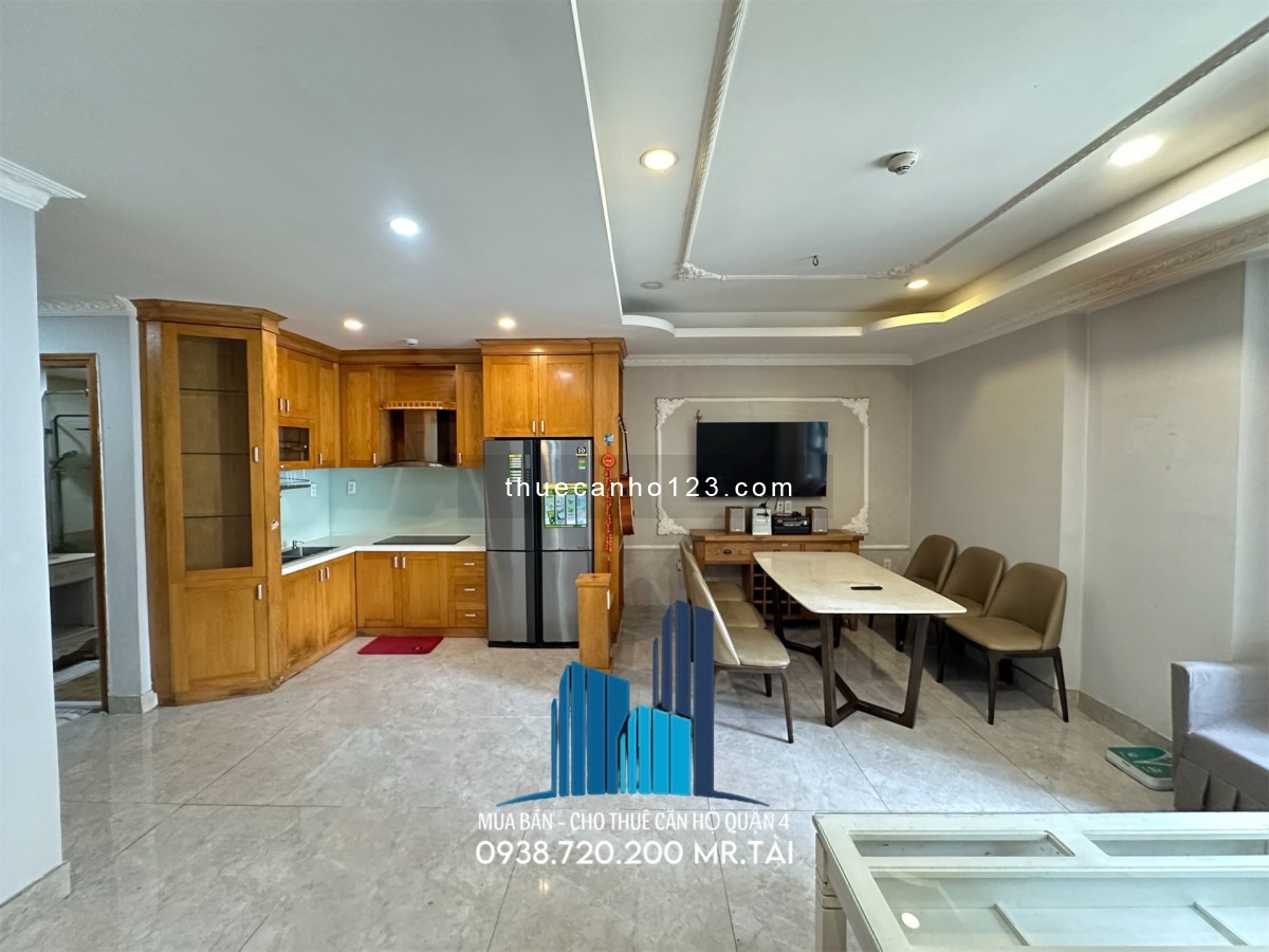 Cho thuê căn hộ 2PN - 2WC The Gold View – Quận 4, 16,5 triệu/th