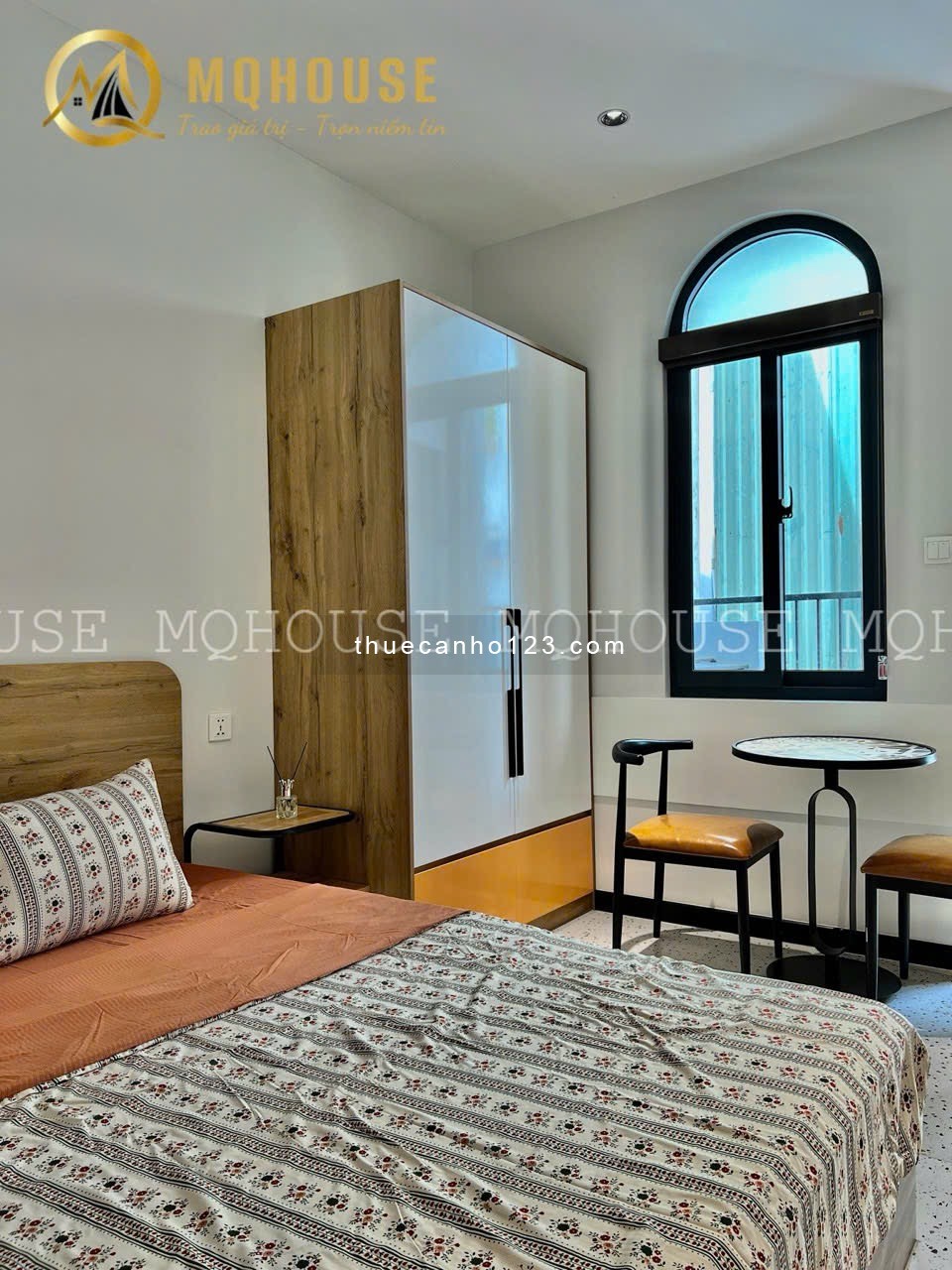 Căn hộ 1pn ban công máy giặt riêng full nội thất gần sân bay, Hoàng Văn Thụ, Lăng Cha Cả Tân Bình