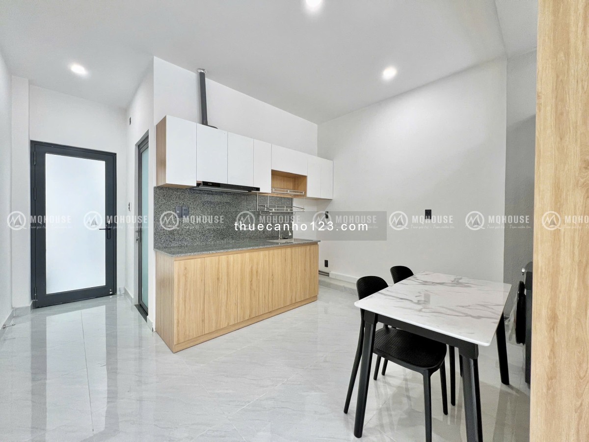 Căn hộ 1pn ban công lớn rộng 40m2 full nội thất gần cv Hoàng Văn Thụ, sân bay gaT3 quận Tân Bình