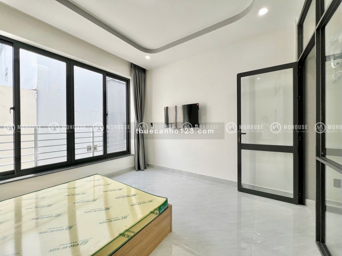 Căn hộ 1pn ban công lớn rộng 40m2 full nội thất gần cv Hoàng Văn Thụ, sân bay gaT3 quận Tân Bình