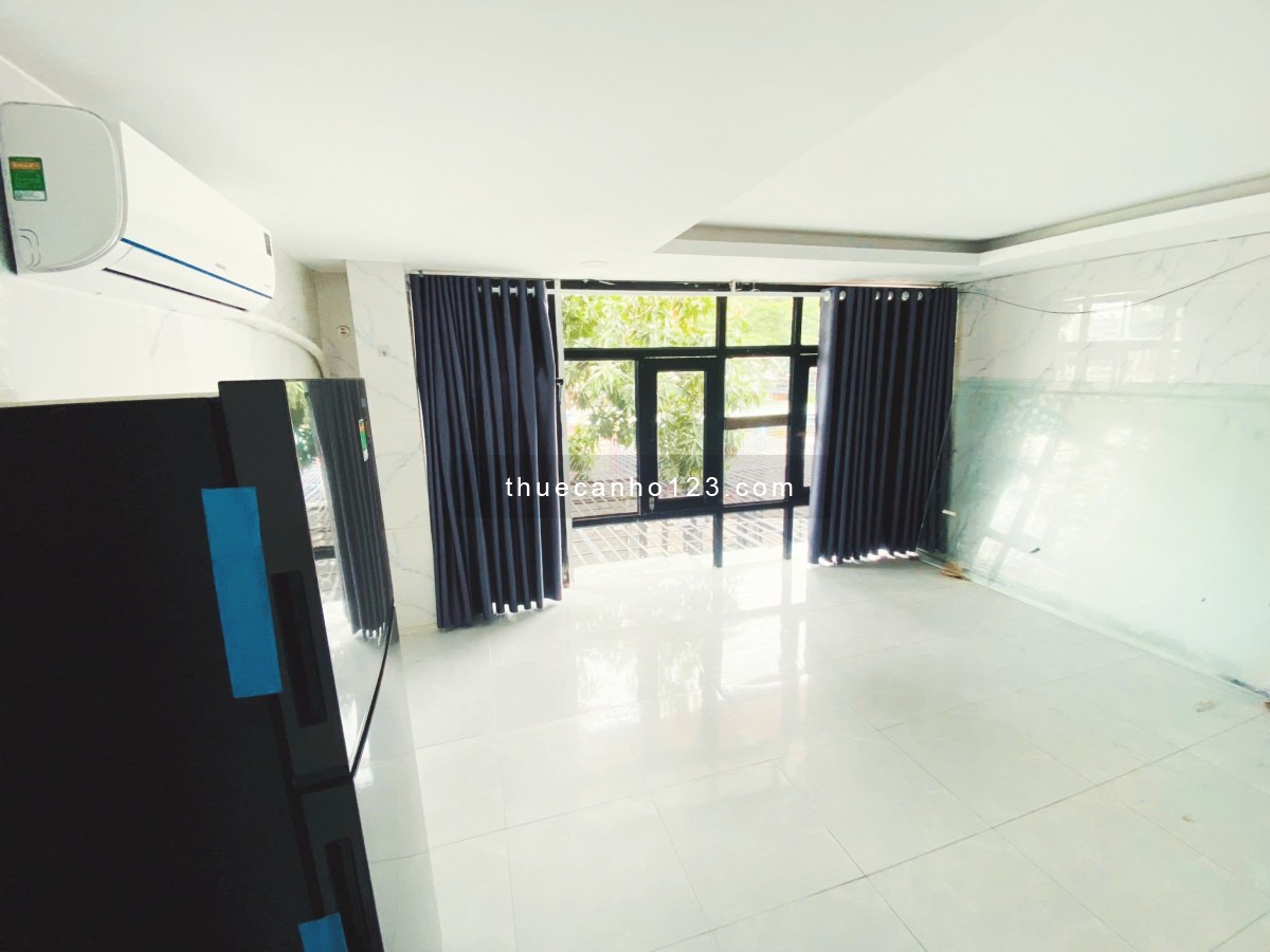 Cho thuê Căn hộ Ban Công Studio Q12 Ngay Phan Văn Hớn, Cầu Tham Lương, Ga Metro Gần Aeon Tân Phú