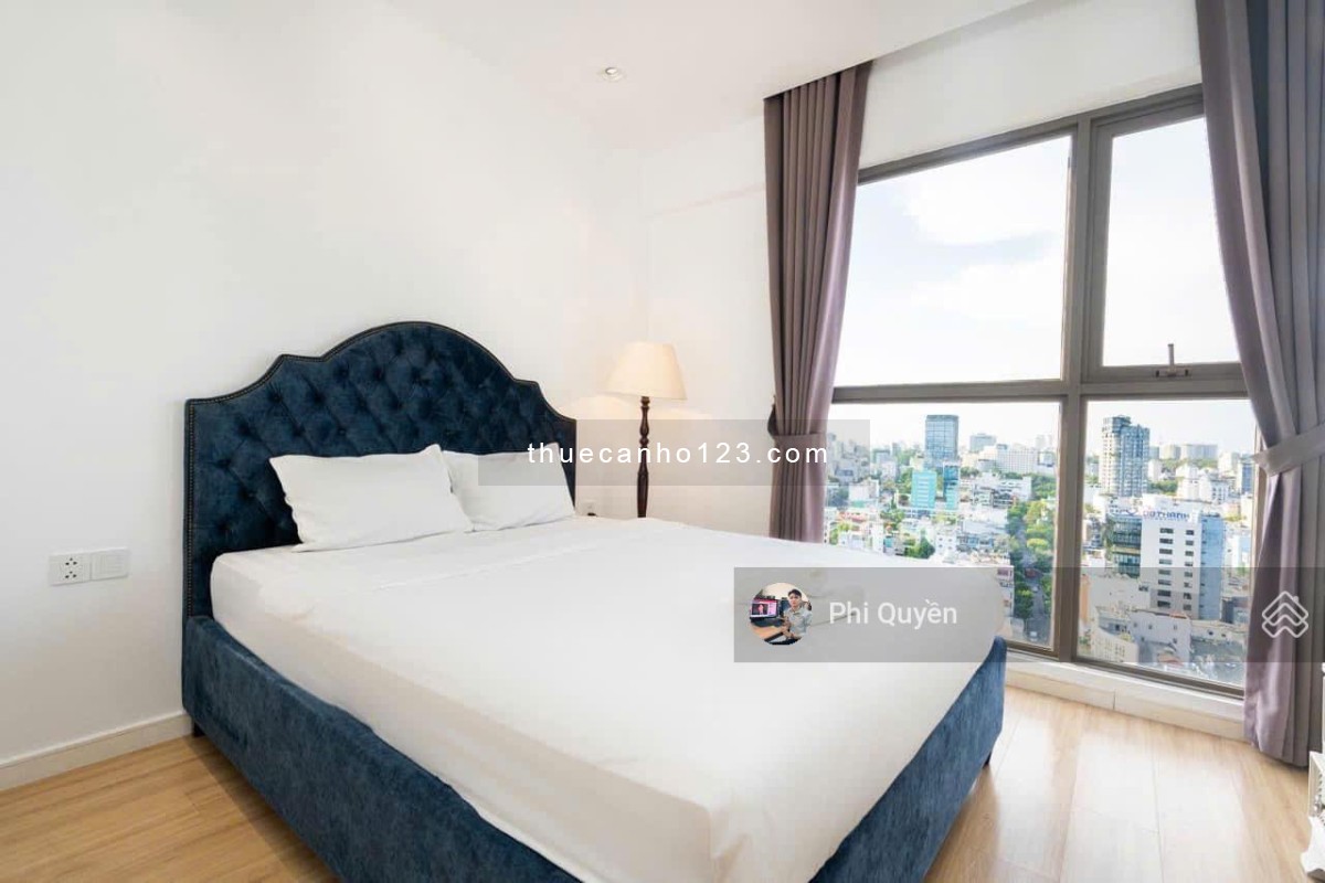 Cho thuê nhanh căn hộ Hùng Vương Plaza DT: 75m2, 2PN, 2WC. Giá: 15 tr/th - Ảnh 6
