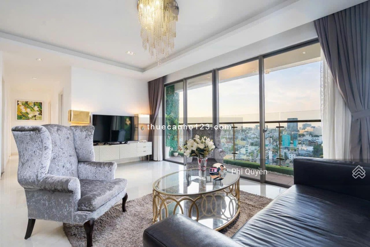 Cho thuê nhanh căn hộ Hùng Vương Plaza DT: 75m2, 2PN, 2WC. Giá: 15 tr/th - Ảnh 1