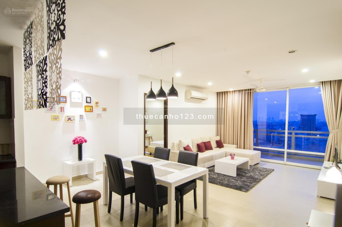 Cho thuê CC Hùng Vương Plaza, 130m2, 3PN, 2WC, thiết kế hiện đại chir 20 tr/thang - Ảnh 3