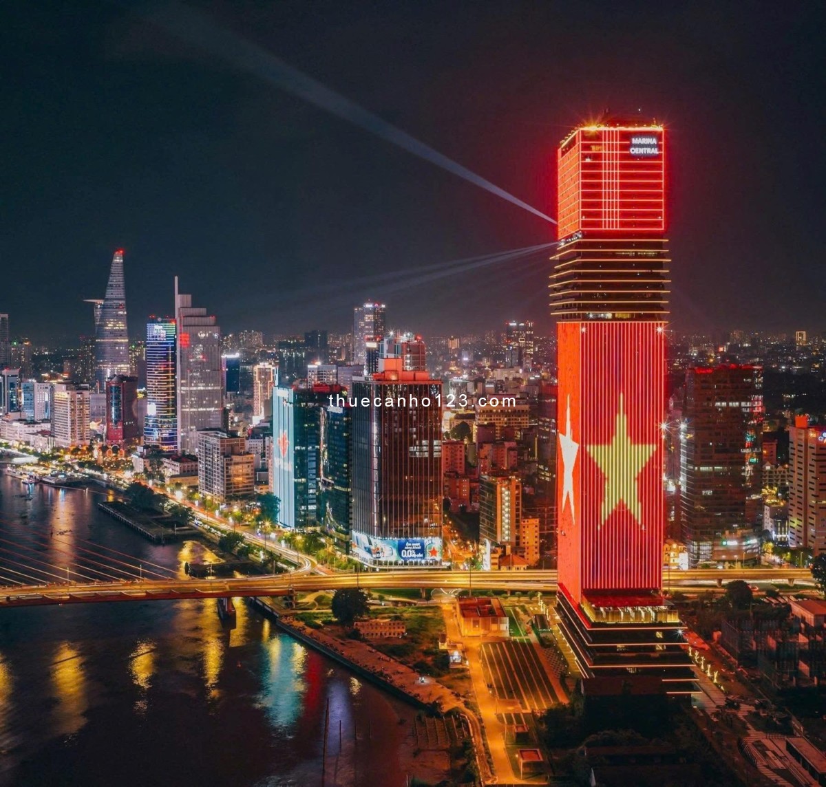 Cho thuê căn hộ 3PN – Nội thất mới đẹp như hình