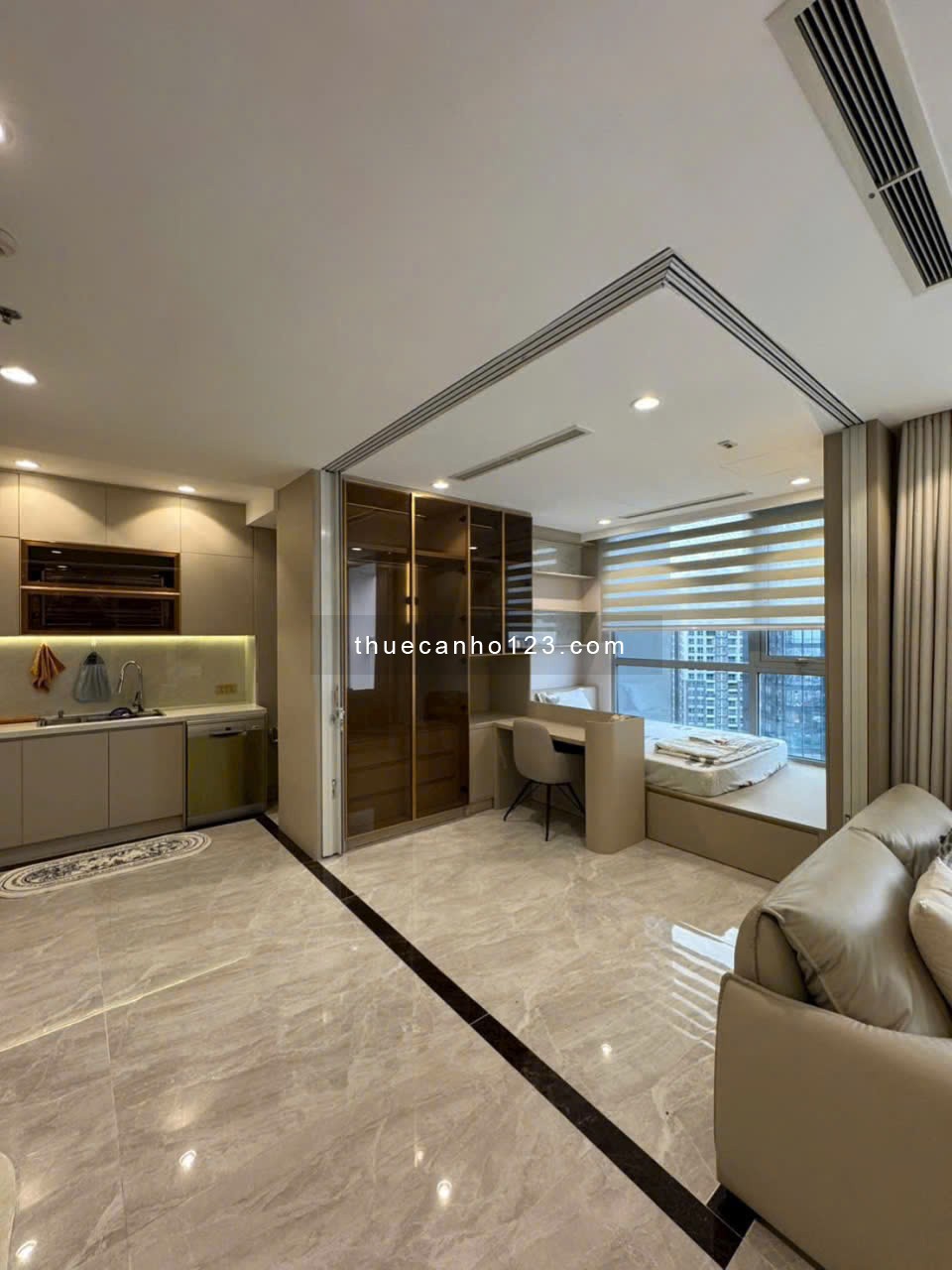 Cho thuê Vinhomes Central Park – Landmark 1 | Căn hộ 3PN – 2WC - Ảnh 3