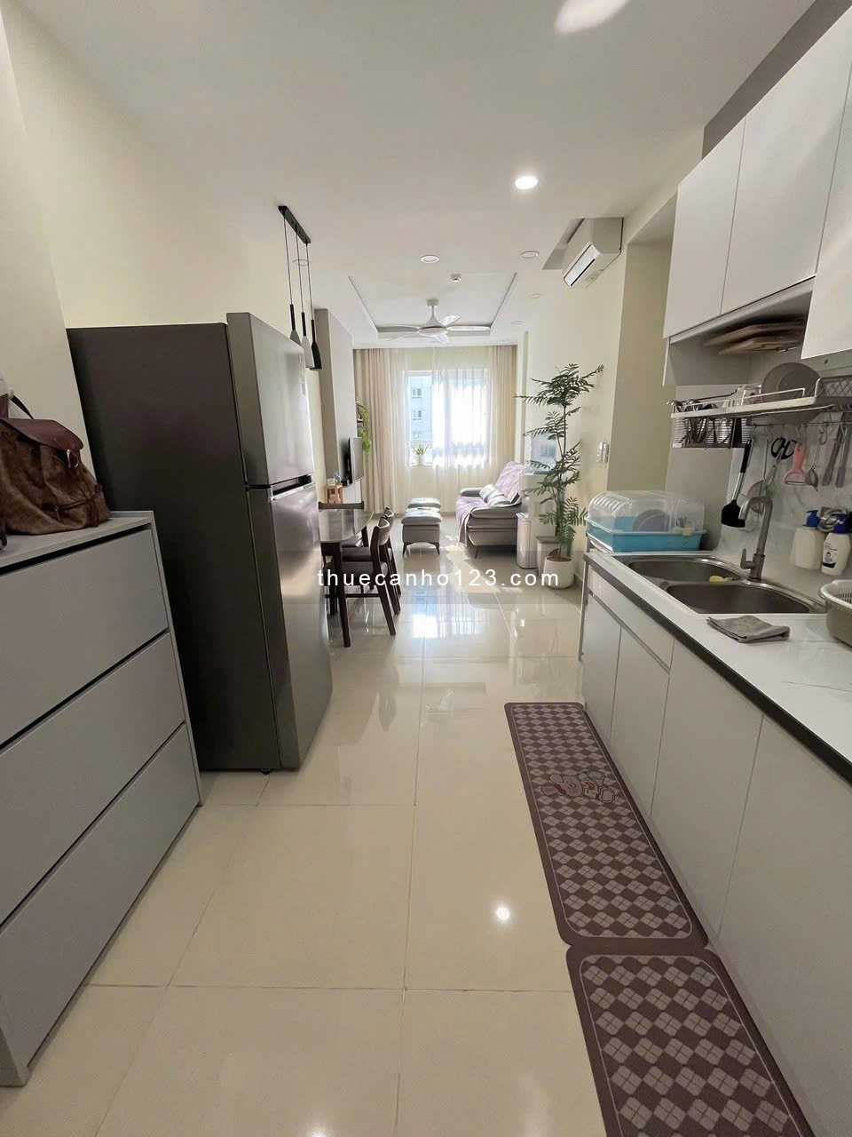 CHung cư 2A Nguyễn Sỹ Sách, P15, TB: 1pngủ, 2wc, 7,5tr/tháng, nội thất