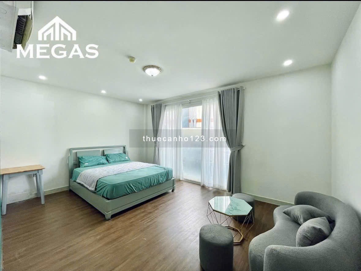 Căn hộ 1pn ban công full nội thất máy giặt riêng phòng rộng 40m2 gần cv Hoàng Van Thụ, Tân Bình - Ảnh 2