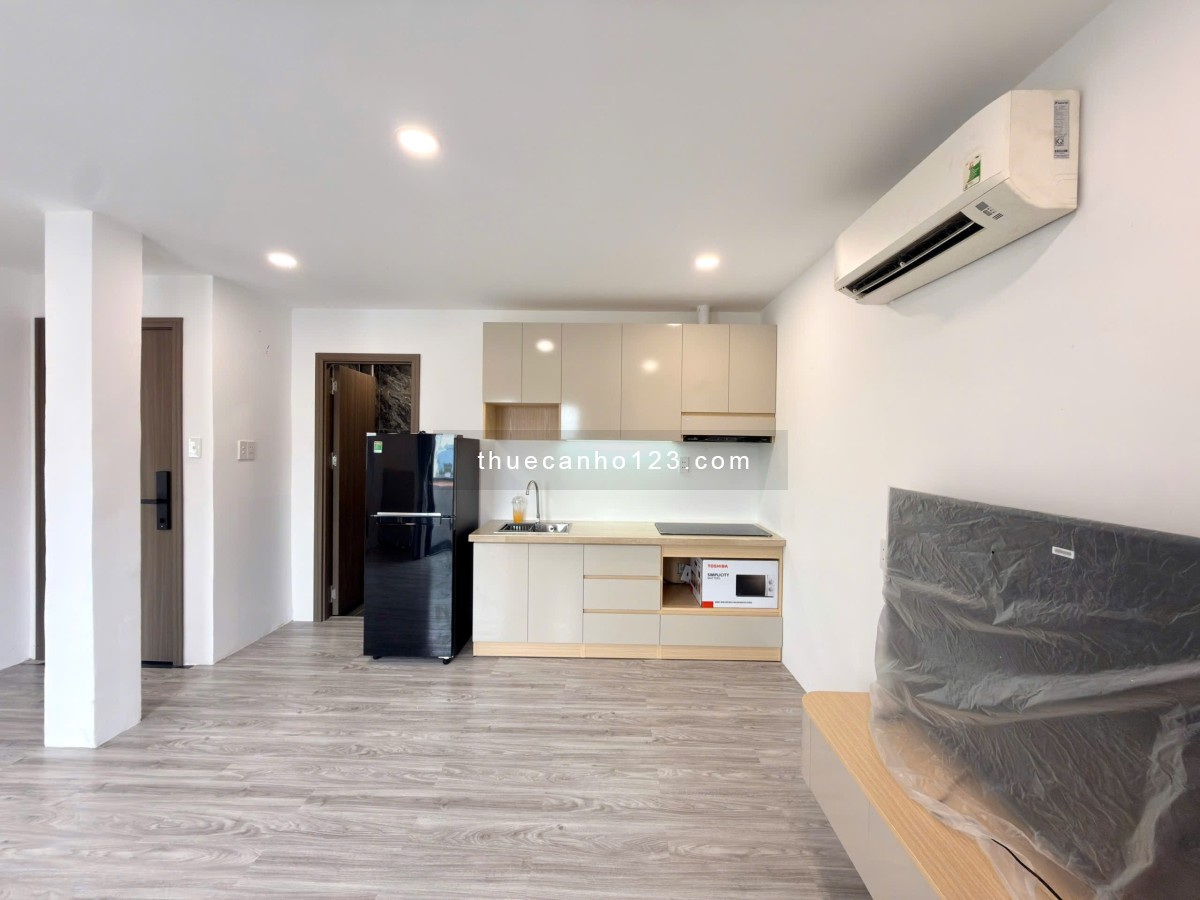 Studio căn hộ mini tách bếp Gần Chợ Hoàng Hoa Thám & Siêu Thị, Full Tiện Nghi quận Tân Bình