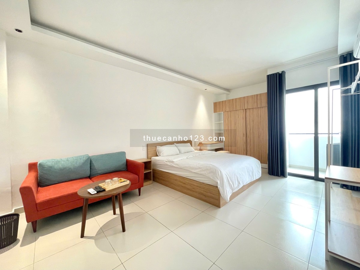 Căn hộ cao cấp 45m2 balcony máy giặt riêng ngay công viên Lê Văn Tám chợ Tân Định HMC Tower