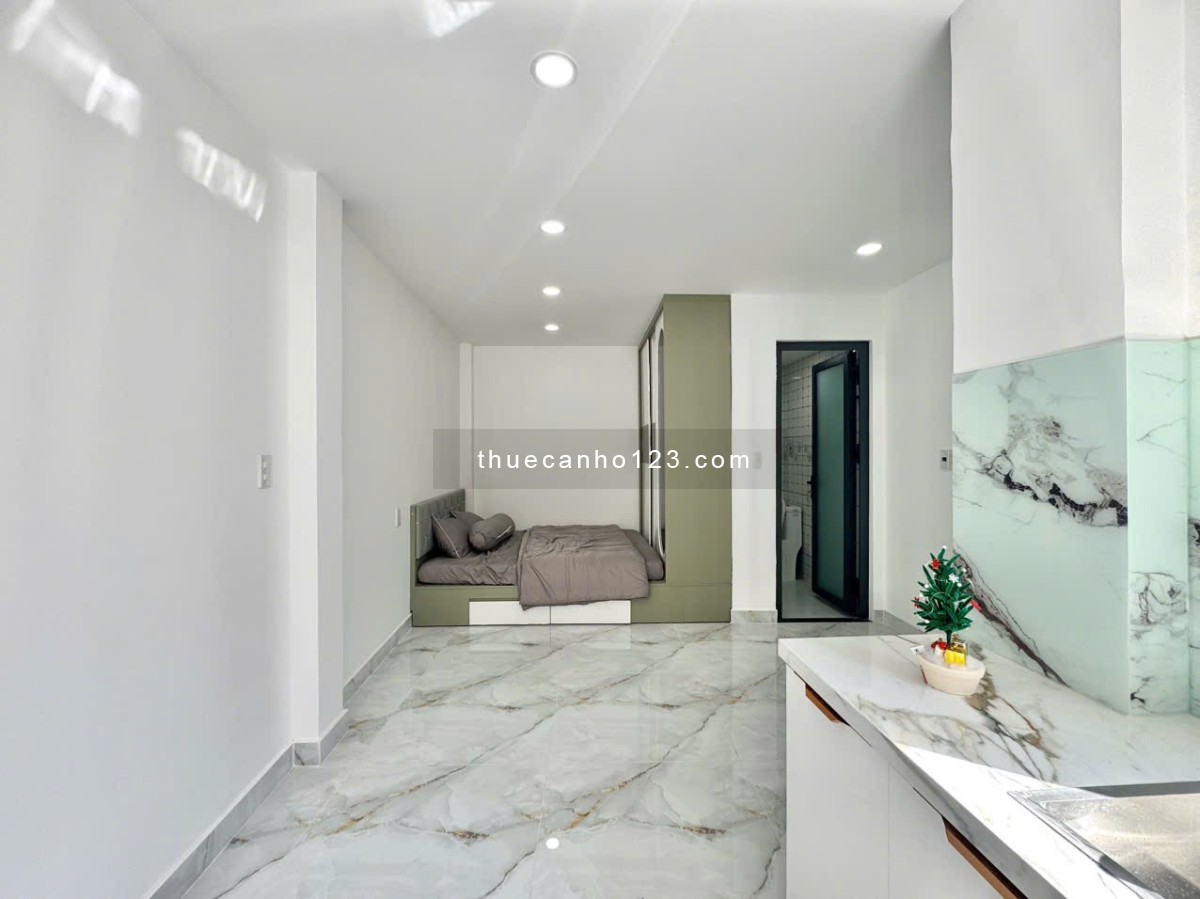 Căn hộ studio full nội thất _ Thang máy gẫn sân bay Tân Sơn Nhất_Công viên Gia Định quận Tân Bình - Ảnh 1