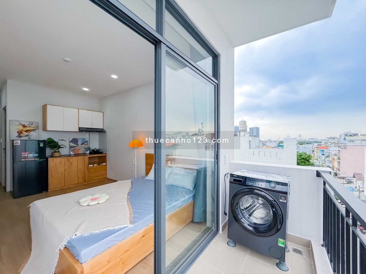Trống lại căn hộ 40m2 ban công ngay Trần Kế Xương gần khu ẩm thực Phan Xích Long giáp Quận 1, 3