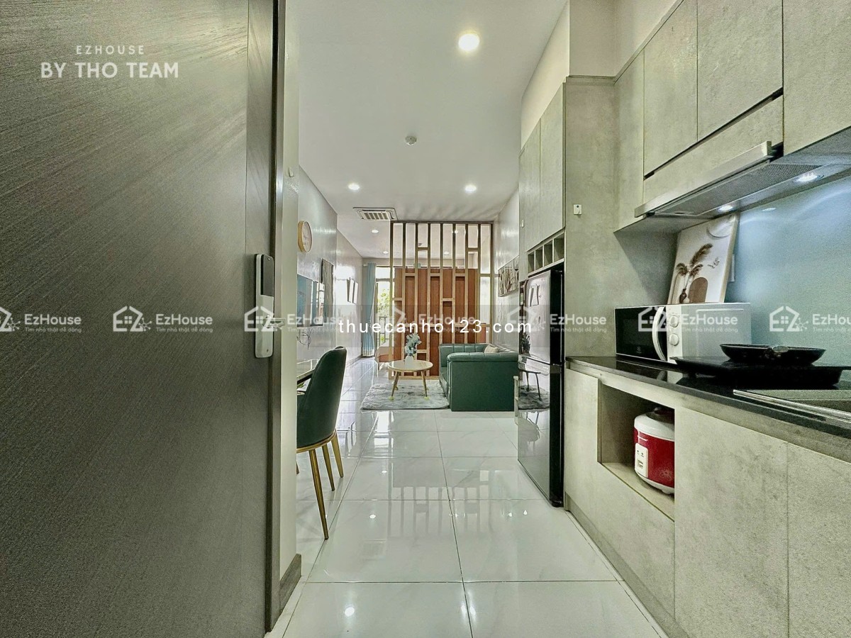 Cho Thuê Căn Hộ 1 Phòng Ngủ + 1 Phòng Khách Ban Công Thoáng Ngay Khu Sân Bay, Tân Bình