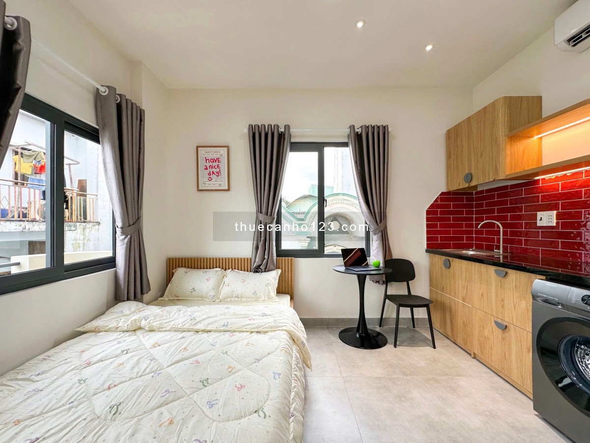 Căn hộ ban công, máy giặt riêng Ngay Tân Bình – Gần BV Thống Nhất, Ngã Tư Bảy Hiền – Giáp Tân Phú Q3