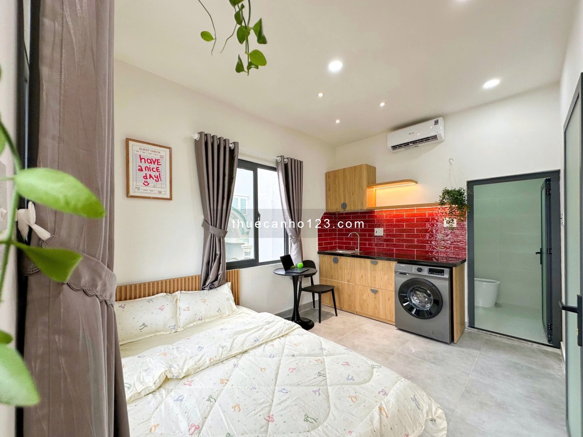 Căn hộ ban công, máy giặt riêng Ngay Tân Bình – Gần BV Thống Nhất, Ngã Tư Bảy Hiền – Giáp Tân Phú Q3