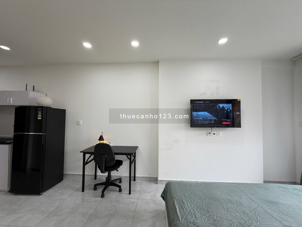 Chung cư Sky center, P2,Tân Bình căn hộ office 1p ngủ, nội thất giá 12tr