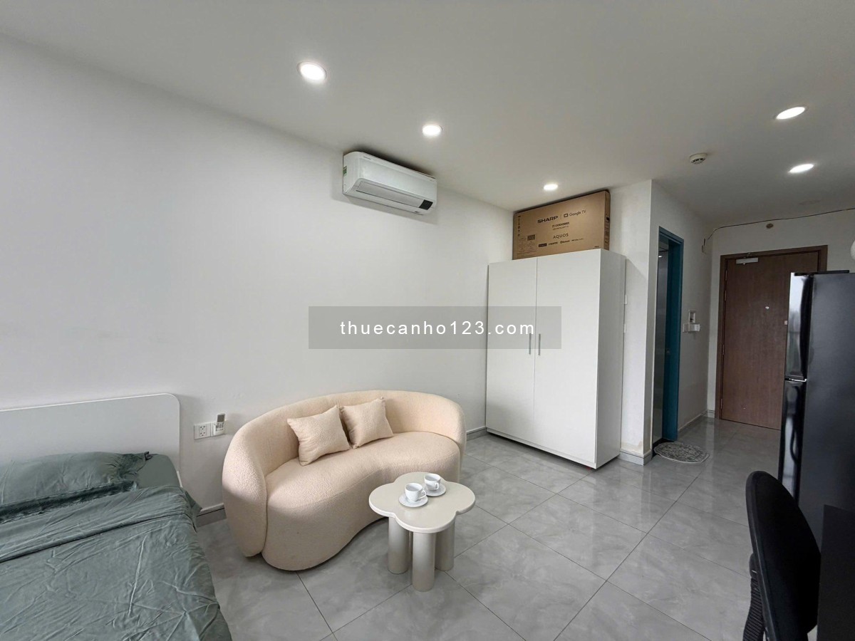 Chung cư Sky center, P2,Tân Bình căn hộ office 1p ngủ, nội thất giá 12tr