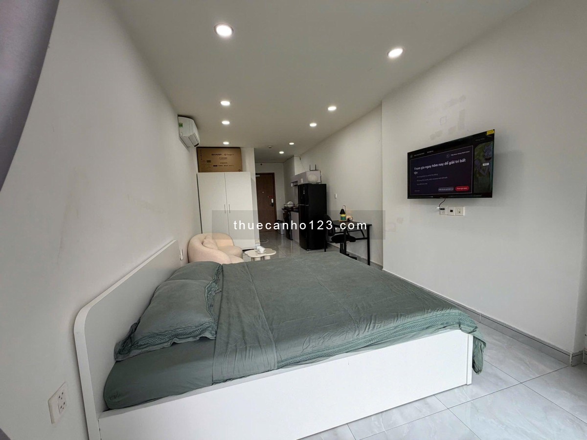 Chung cư Sky center, P2,Tân Bình căn hộ office 1p ngủ, nội thất giá 12tr