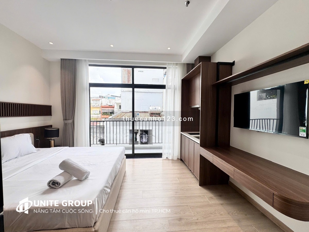 Cho thuê căn hộ 1PN Tân Bình, dự án mới gần Sân bay TSN, Etown, Lăng Cha Cả