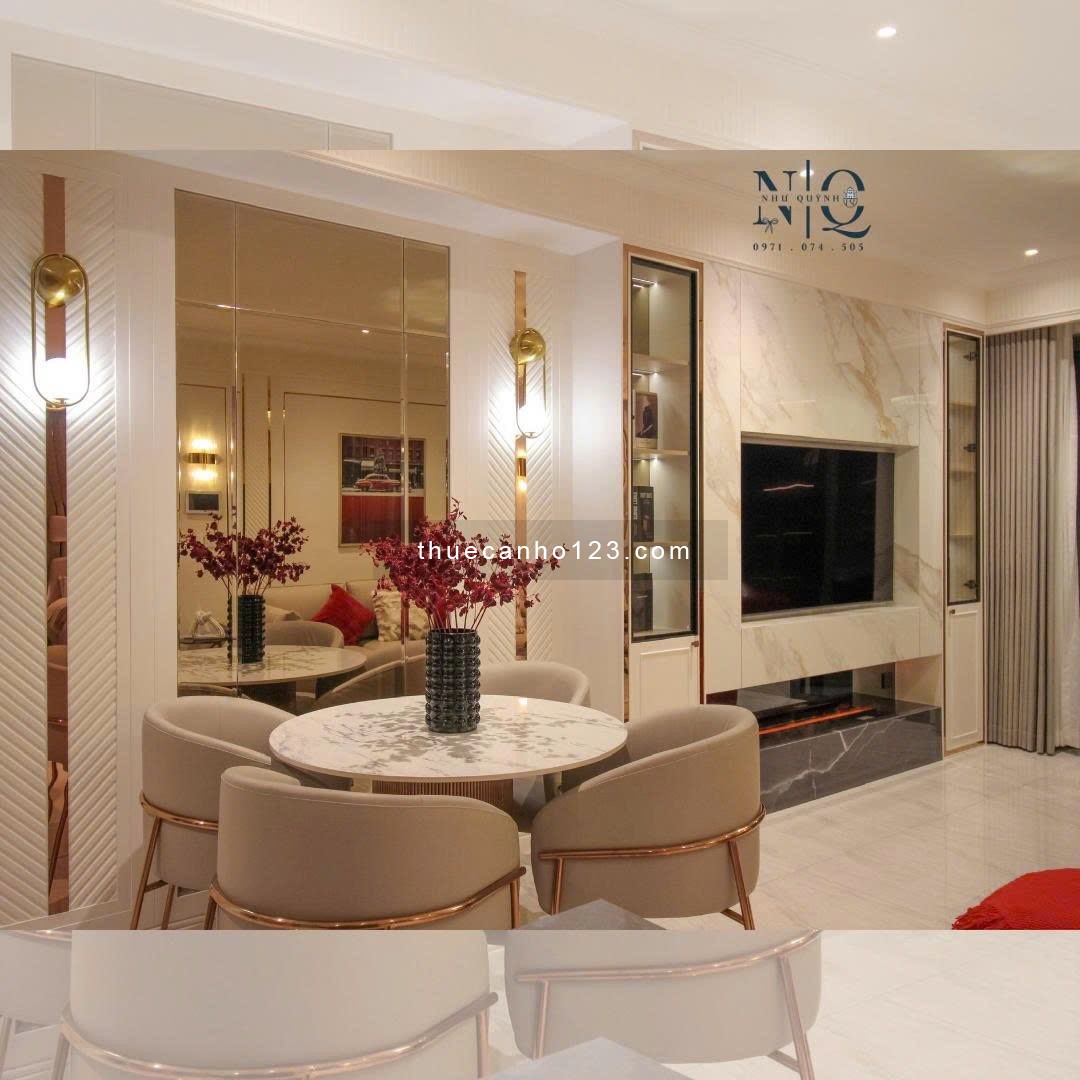 Cho Thuê The Opera Metropole – Căn Hộ 2PNView Cầu Ba Son & Sông Sài Gòn | Full Nội Thất Cao Cấp