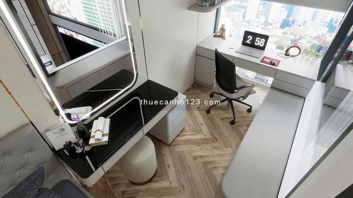 Cho Thuê Loft House 2PN View Sông Trực Diện | Nội Thất Đẹp | The Opera Metropole