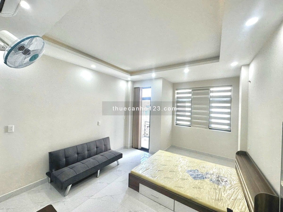Căn Hộ Cho Thuê Full Nội Thất Ban Công Cửa Sổ Thoáng Ngay Huỳnh Văn Bánh gần Q1, Q3,CV Hoàng Văn Thụ - Ảnh 4