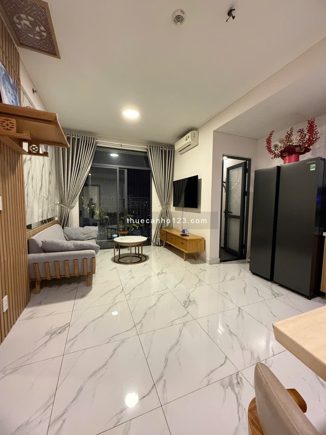 Cho thuê căn hộ Fortuna Kim Hồng, DT 86m2, 3PN, có NT, giá 11tr/tháng. - Ảnh 1