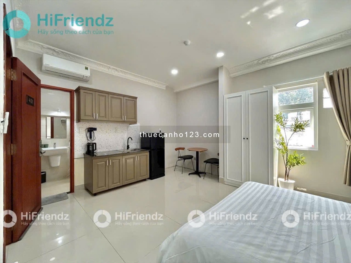 Cho thuê căn hộ 1PN – Bạch Đằng, P.2, Tân Bình – Ngay sân bay Tân Sơn Nhất