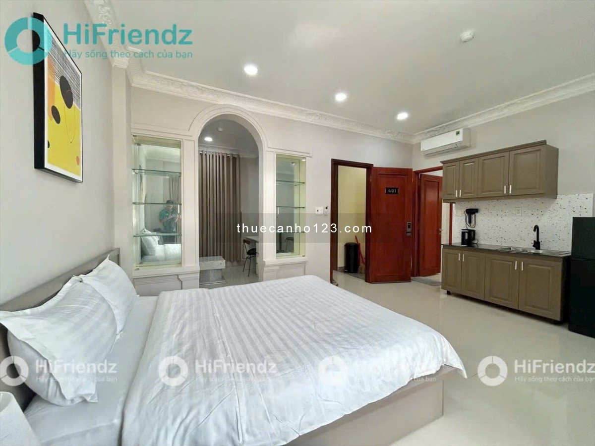 Cho thuê căn hộ 1PN – Bạch Đằng, P.2, Tân Bình – Ngay sân bay Tân Sơn Nhất