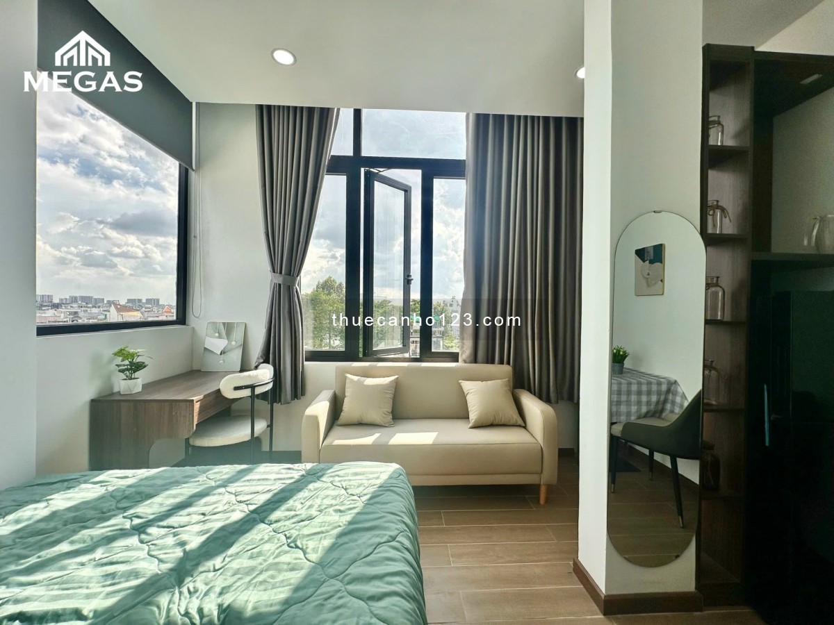 Căn hộ studio full nội thất – View cửa sổ to ngay sau Emart Phan Văn Trị