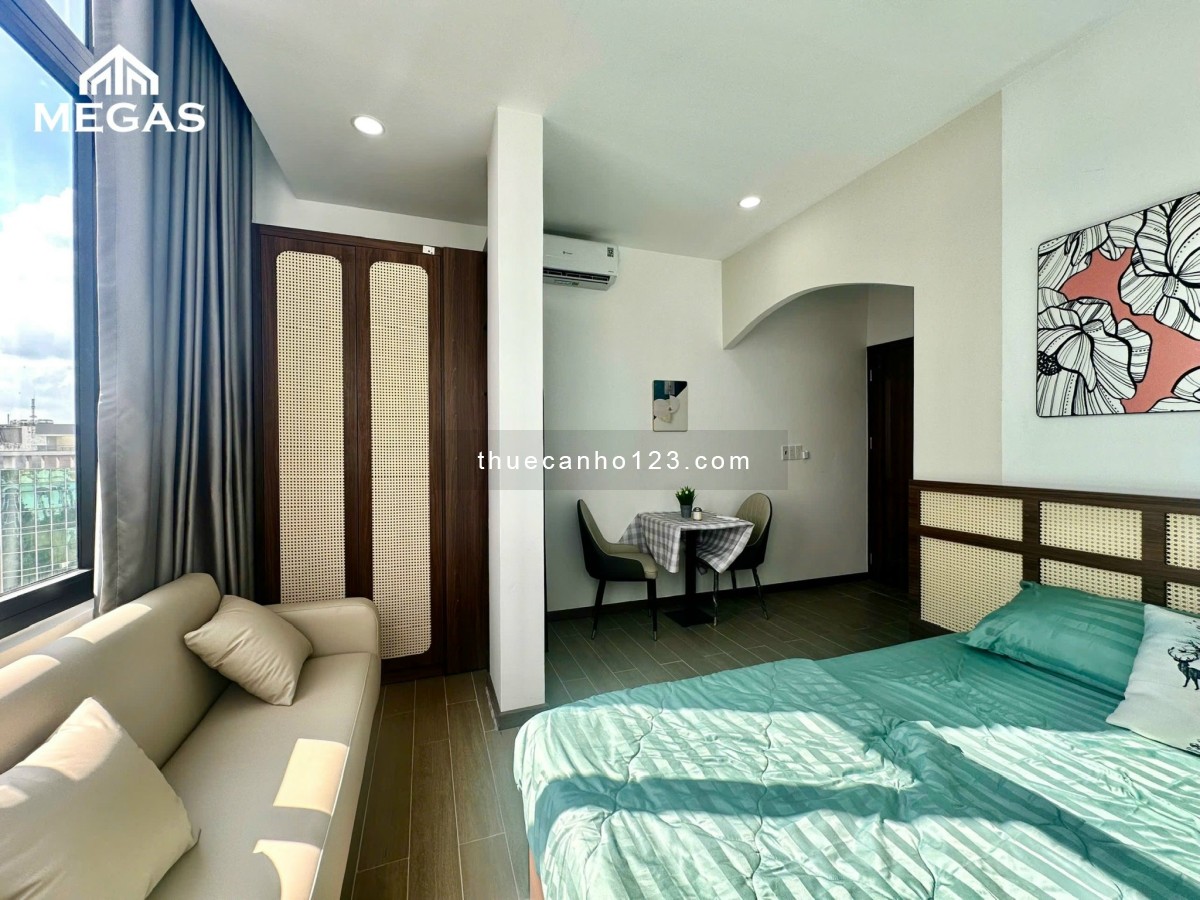 Căn hộ studio full nội thất – View cửa sổ to ngay sau Emart Phan Văn Trị