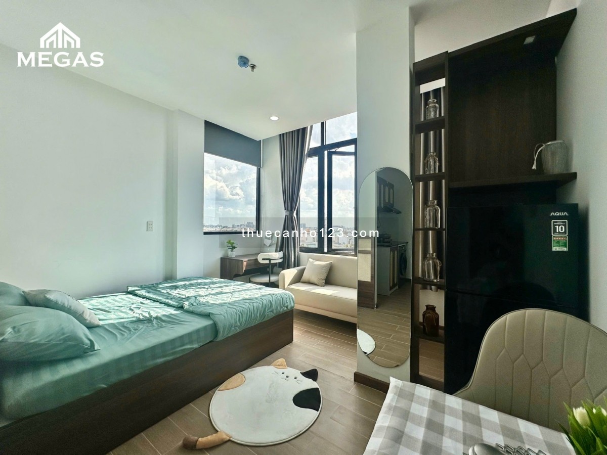 Căn hộ studio full nội thất – View cửa sổ to ngay sau Emart Phan Văn Trị
