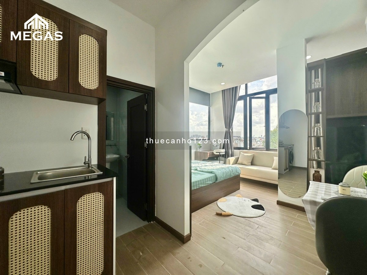 Căn hộ studio full nội thất – View cửa sổ to ngay sau Emart Phan Văn Trị
