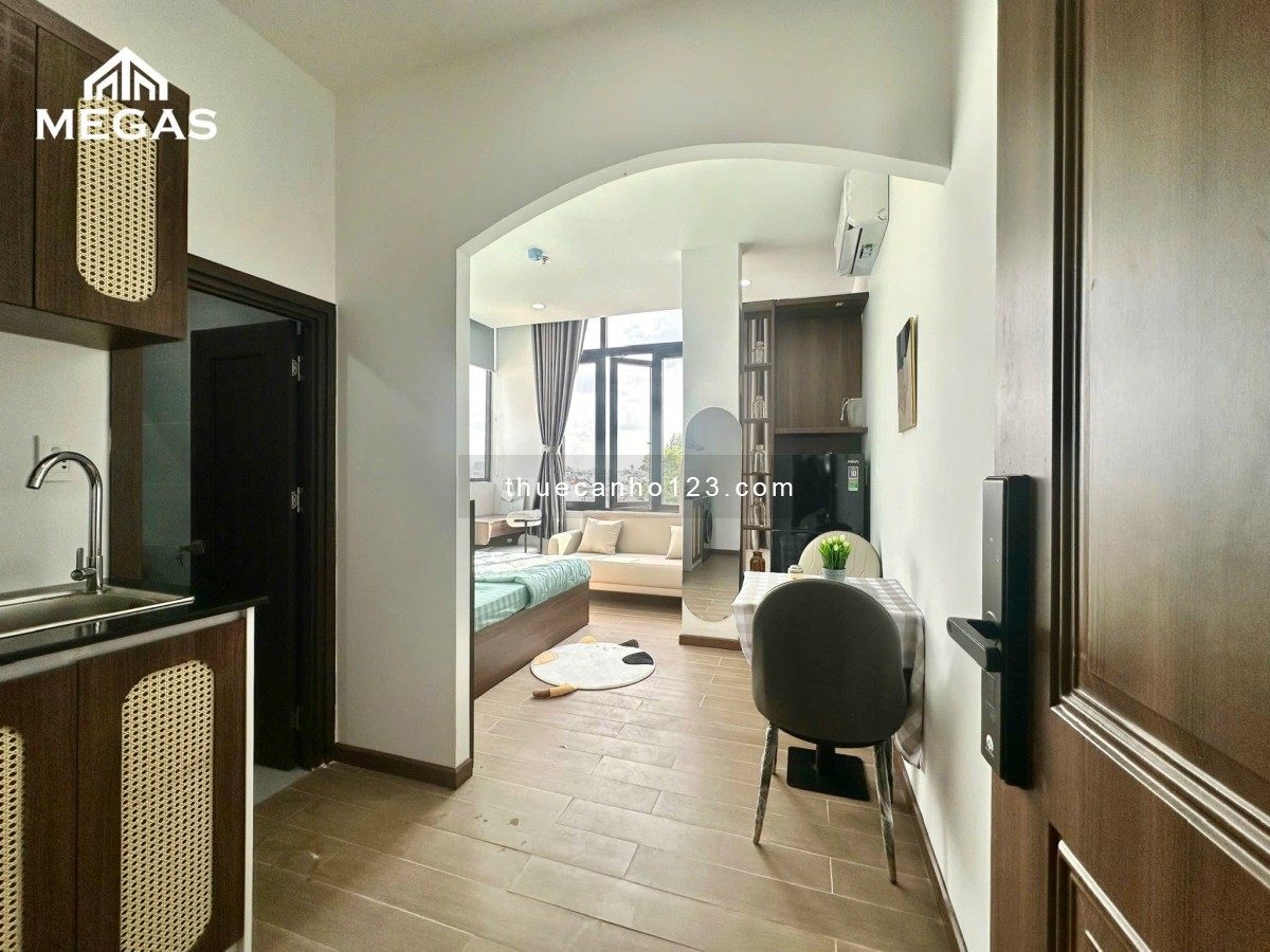 Căn hộ studio full nội thất – View cửa sổ to ngay sau Emart Phan Văn Trị
