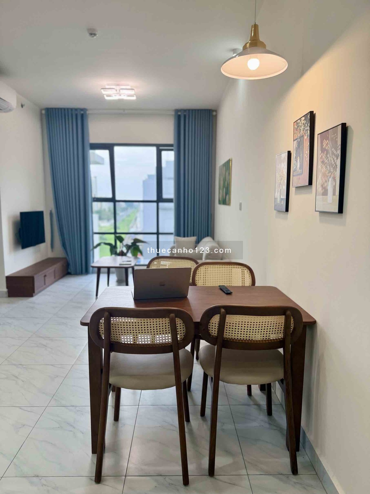 Cho thuê CC The Habitat Binh Dương GĐ3- KCN VSIP Bình Dương, 2PN, 2WC, đầy đủ nội thất, 10tr/tháng