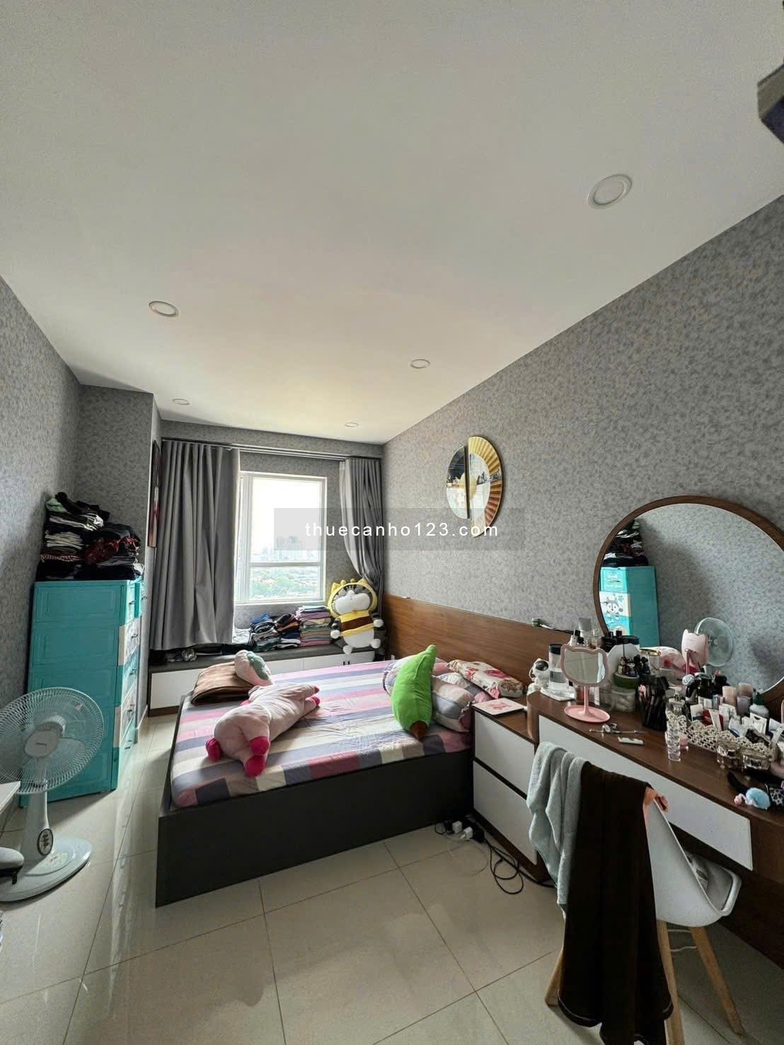 Chung cư RuBy, Tân Bình: Căn 55m2, 1p ngủ, Nội thất, ban công,8tr - Ảnh 2