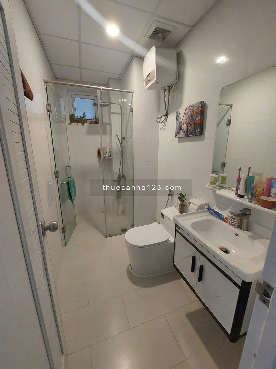 Chung cư RuBy, Tân Bình: Căn 55m2, 1p ngủ, Nội thất, ban công,8tr - Ảnh 3