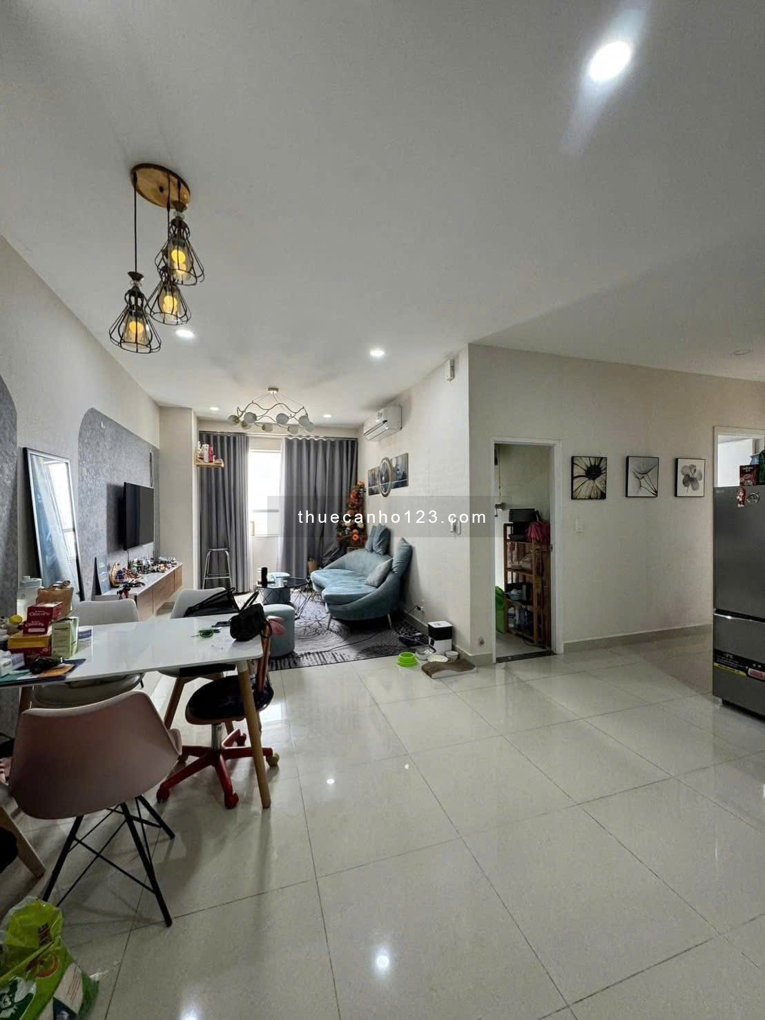 Chung cư RuBy, Tân Bình: Căn 55m2, 1p ngủ, Nội thất, ban công,8tr - Ảnh 4