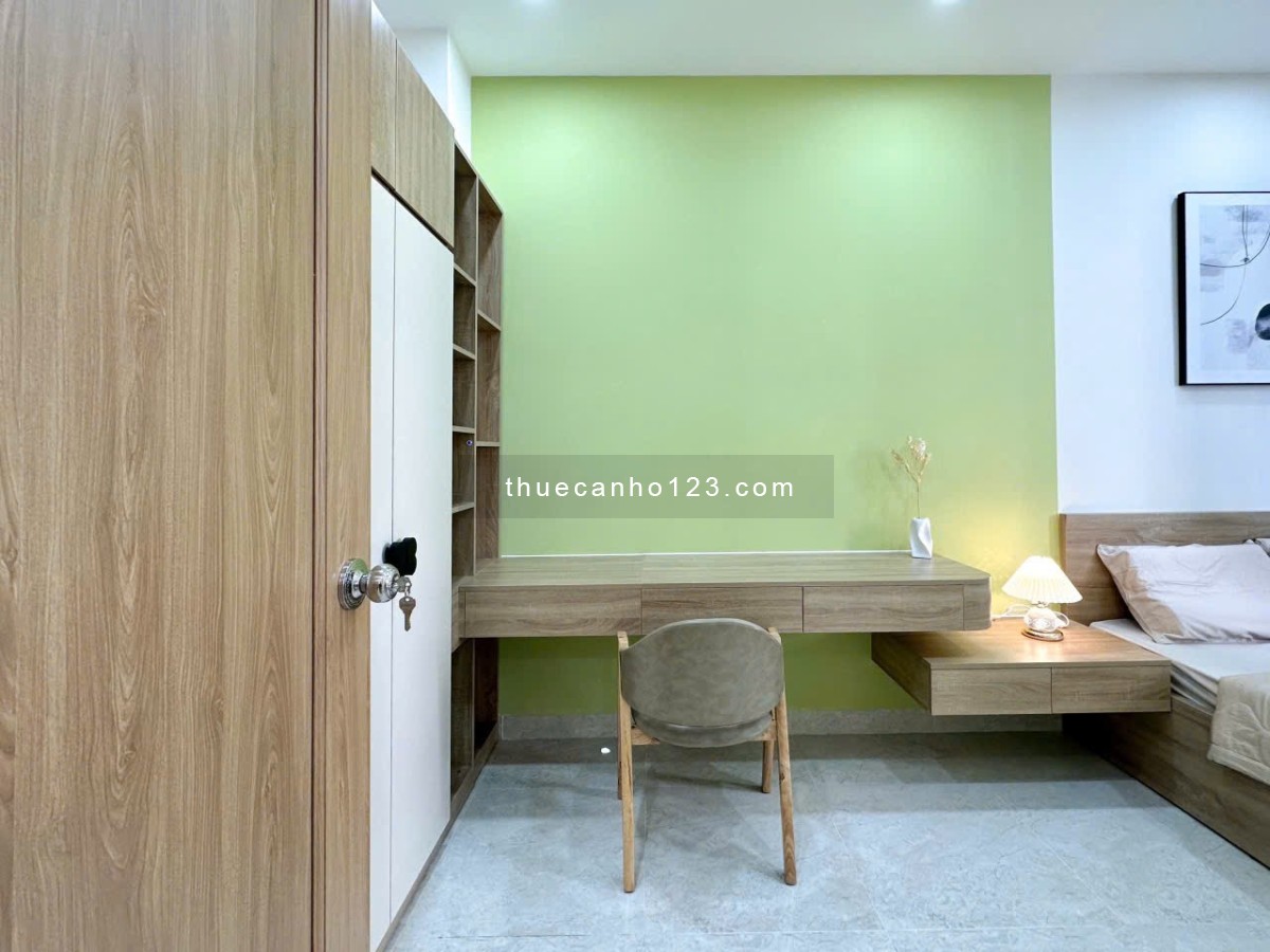 Căn hộ 1 phòng ngủ – Tách bếp – Ban công – Full nội thất mới xây ngay sân bay Tân Sơn Nhất