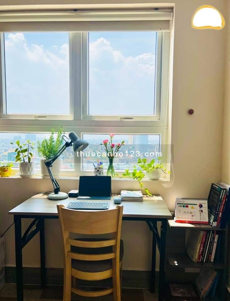 Cho thuê căn hộ 8X Đầm Sen. 45m2, 1 phòng ngủ, 1 vệ sinh, giá thuê 6tr/th.