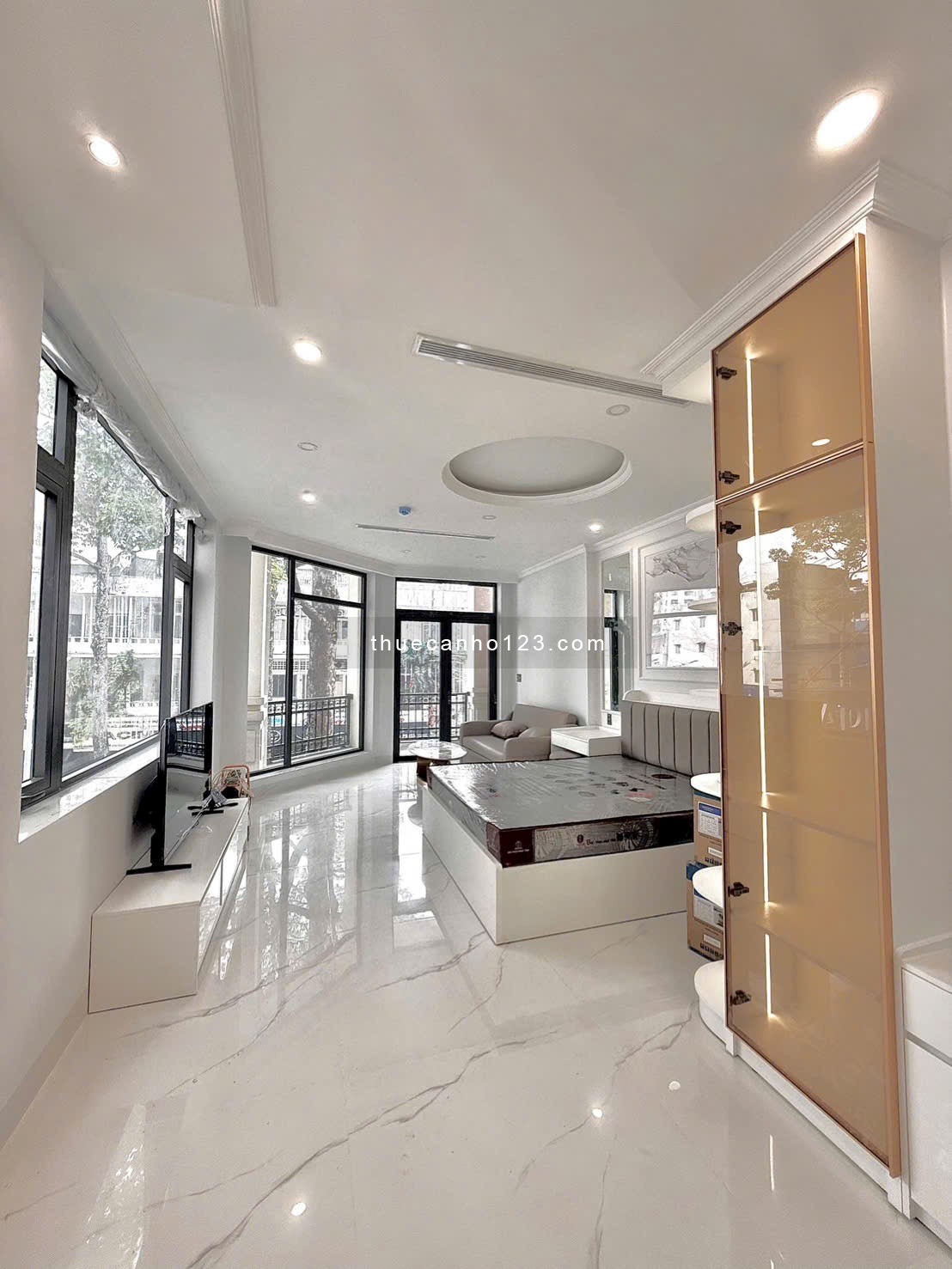 Căn hộ studio cửa sổ lớn full nội thất rộng 40m2 gần cv Hoàng Văn Thụ, Lăng Cha Cả, sân bay Tân Bình - Ảnh 4